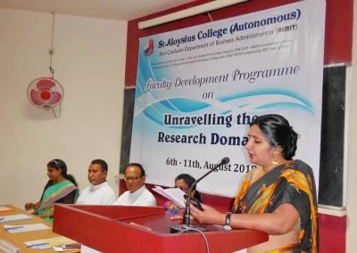 Inaugural of Faculty Development Program held on 6th Aug., 2018