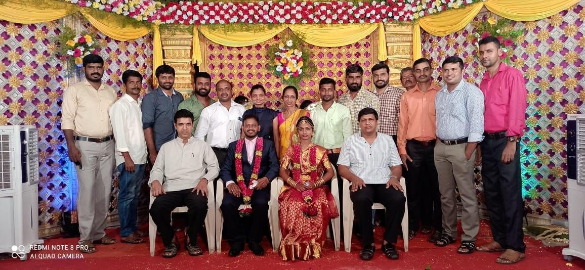 AIMIT greets support staff Kaviraj on his wedding day