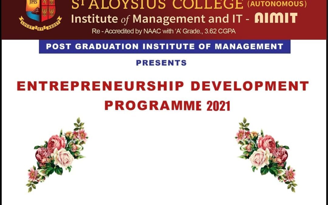 Online Entrepreneurship Development Programme at AIMIT
