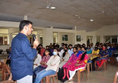 Second day orientation programme for IT students