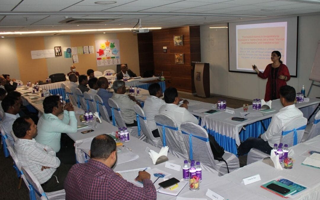 Dr Pooja Nagpal gives corporate training