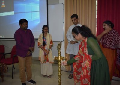 Two-day leadership training for St Aloysius PU College, Harihar