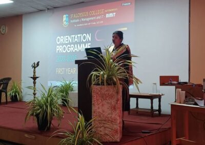 Orientation programme held for first year MBA students