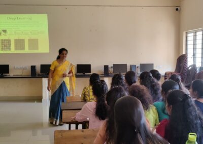 Dr Hemalatha conducts workshop at Govt Women Polytechnic College