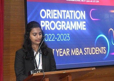 Orientation for MBA students