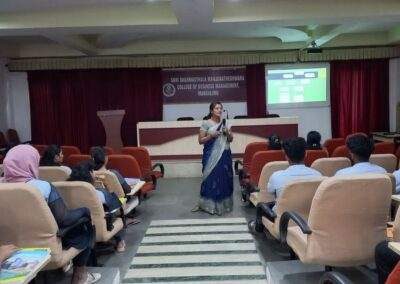 Anushree Raj delivers talk on Software testing