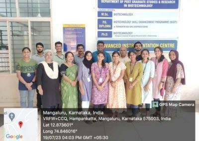 Bioinformatics students attend 4-day workshop in biotechnology