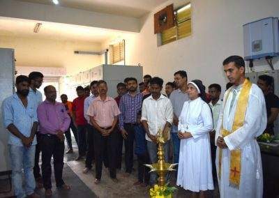 Machines and vehicles blessed on Ayudha Puja
