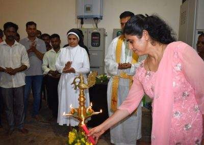 Machines and vehicles blessed on Ayudha Puja