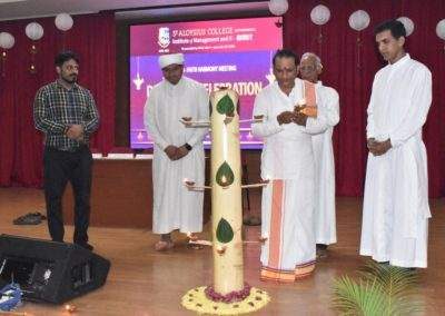 Deepavali celebrated at AIMIT with inter-faith harmony meeting