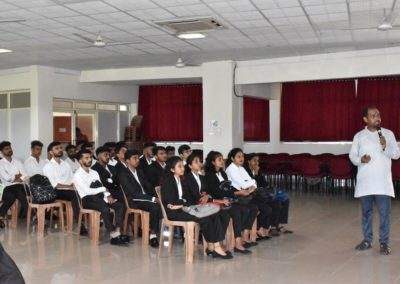 I year MBA and MCA students begin academic year