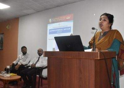 HR Club holds guest lecture