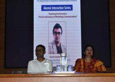 Alumni interaction: Alumnus Sachin Pinto speaks on marketing communication