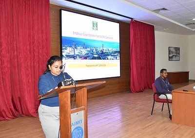 Placement Cell hosts session on ‘employer expectations from a candidate
