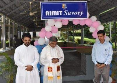 New outdoor food court AIMIT Savory inaugurated