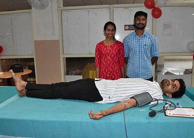 Sanjeevini: 127 students and staff donate blood