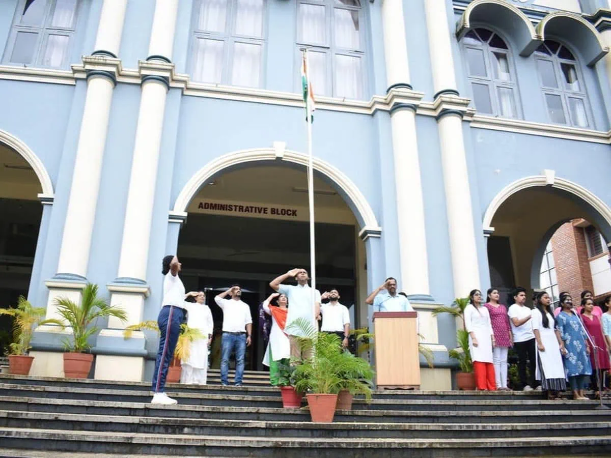 AIMIT, St. Aloysius College (Deemed to be University) celebrates 78th Independence Day with Reflection and Patriotism