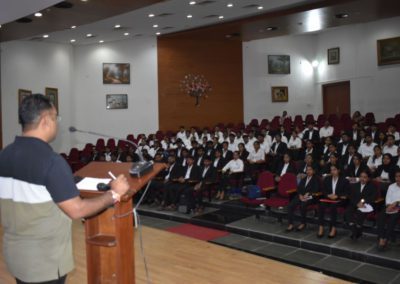 “Innovative mindset, confidence and effective communication are the three success mantras in the corporate world” -Chandrasekhar Kashi, Vice President, Delta Capita-Hyderabad (Alumnus,2008-2010batch).