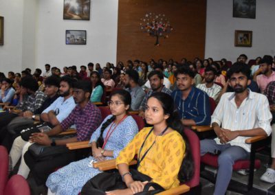 AIMIT hosted a session for IT students by Mr Santhosh Rebello on Salesforce