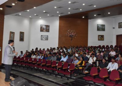 AIMIT hosted a session for IT students by Mr Santhosh Rebello on Salesforce