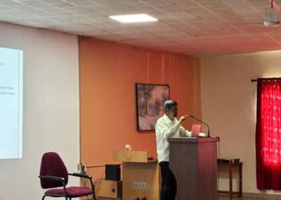 AIMIT hosted a session “Trends in Bioinformatics’’ by Prof. Kshithish Acharya