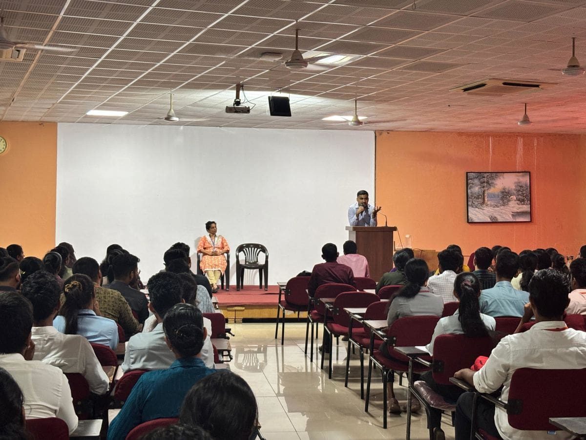 Placement Cell hosts a session for IT students on the collaboration with Kakunje Software Pvt Ltd.