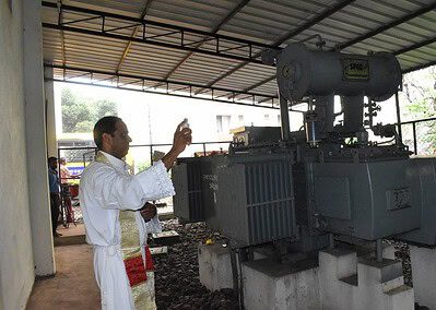 On Ayudha Puja, machines, equipment, and vehicles are blessed.