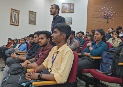 Alumni interaction - Connecting dots was organized for IT students at St Aloysius (Deemed to be University) AIMIT