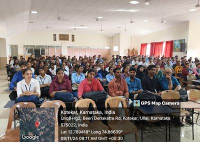 Alumni of St Aloysius (Deemed to be University) AIMIT conducted Mock Coding Test for IT students