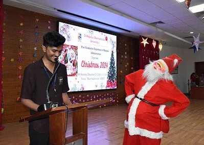 Report on Christmas Celebration