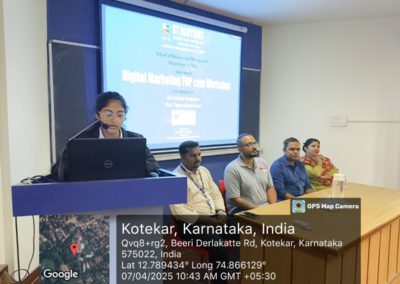 AIMIT Hosts Intensive Digital Marketing Workshop in Collaboration with HiveMinds