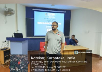 AIMIT Hosts Intensive Digital Marketing Workshop in Collaboration with HiveMinds