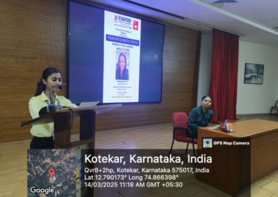 “Passion and Purpose attract resources”: Shwetha Kumari NS, Alumnus 2009-2011 batch.