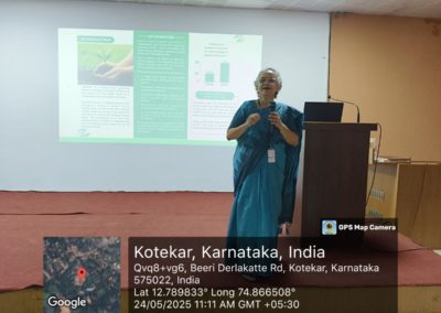 Green Planting Initiative: AIMIT Hosts Environmental Session with Dr. Smitha Hegde