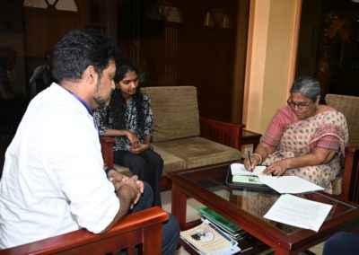 AIMIT Signs MoU with DEEDS to Launch Service-Learning Project for MBA Students