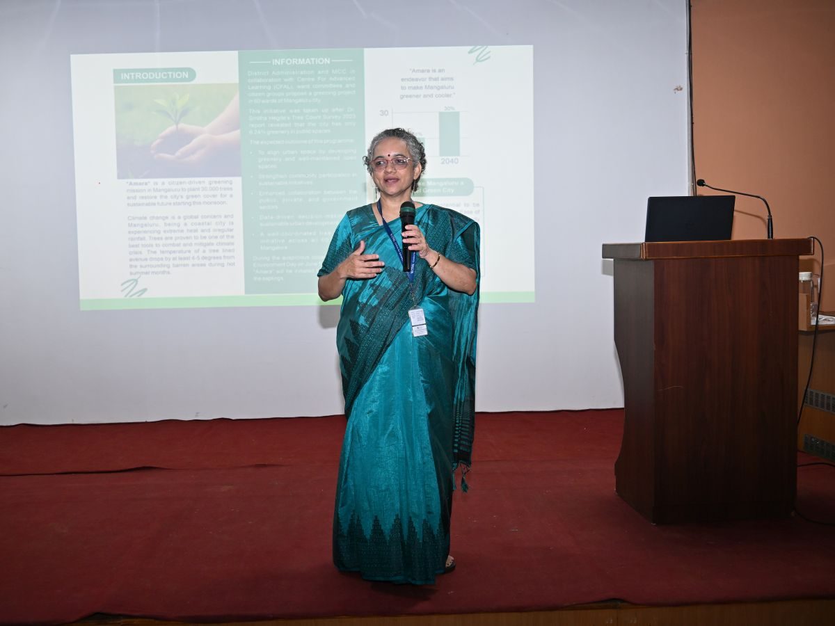 Green Planting Initiative: AIMIT Hosts Environmental Session with Dr. Smitha Hegde