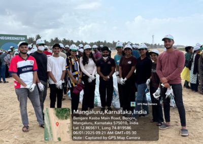 Beach Cleaning Drive Marks World Environment Day 2025 at AIMIT