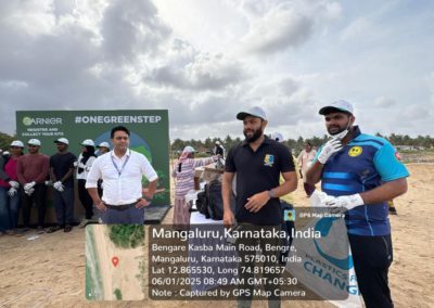 Beach Cleaning Drive Marks World Environment Day 2025 at AIMIT