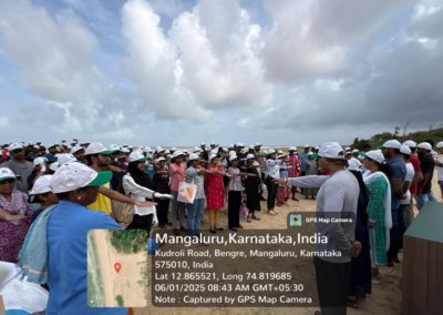 Beach Cleaning Drive Marks World Environment Day 2025 at AIMIT