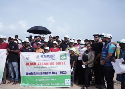 Beach Cleaning Drive Marks World Environment Day 2025 at AIMIT
