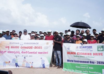 Beach Cleaning Drive Marks World Environment Day 2025 at AIMIT