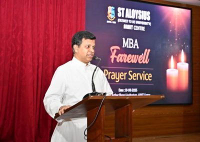 Farewell Prayer Service
