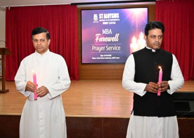 Farewell Prayer Service