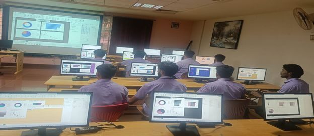 AIMIT Centre Centre Centre conducted hands-on workshop on Power BI