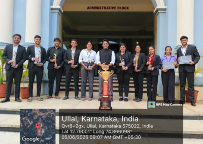 MBA Students Excel at YUGANTARA 2025 with Multiple Wins.